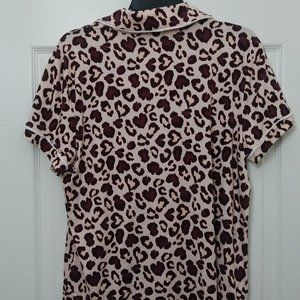 Cozy Couture Animal Print Short Pajama Set